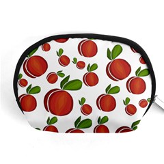 Peaches Pattern Accessory Pouches (medium)  by Valentinaart