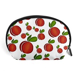 Peaches Pattern Accessory Pouches (large)  by Valentinaart