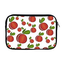 Peaches Pattern Apple Macbook Pro 17  Zipper Case