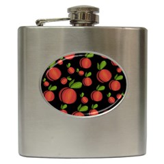 Peaches Hip Flask (6 Oz) by Valentinaart