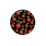 Peaches Hat Clip Ball Marker Front