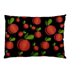 Peaches Pillow Case by Valentinaart