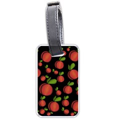 Peaches Luggage Tags (one Side)  by Valentinaart