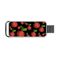 Peaches Portable Usb Flash (one Side) by Valentinaart