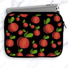 Peaches Apple Ipad 2/3/4 Zipper Cases by Valentinaart