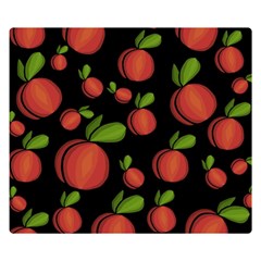 Peaches Double Sided Flano Blanket (small)  by Valentinaart