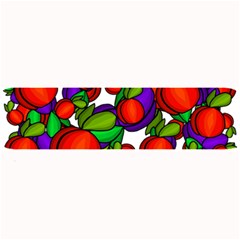 Peaches And Plums Large Bar Mats by Valentinaart