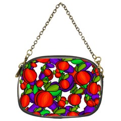 Peaches And Plums Chain Purses (two Sides)  by Valentinaart