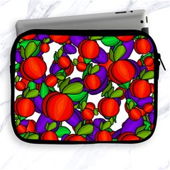 Peaches And Plums Apple Ipad 2/3/4 Zipper Cases by Valentinaart