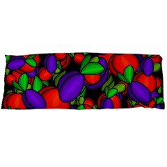 Plums And Peaches Body Pillow Case (dakimakura) by Valentinaart