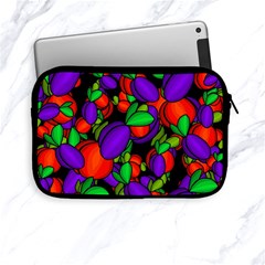 Plums And Peaches Apple Ipad Mini Zipper Cases by Valentinaart