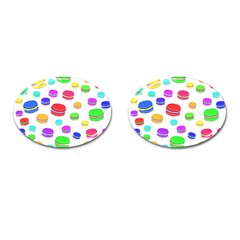 Macaroons Cufflinks (oval) by Valentinaart