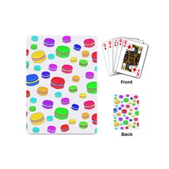 Macaroons Playing Cards (mini)  by Valentinaart