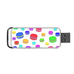 Macaroons Portable Usb Flash (one Side) by Valentinaart