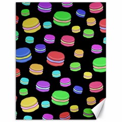 Colorful Macaroons Canvas 18  X 24   by Valentinaart