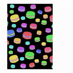 Colorful Macaroons Small Garden Flag (two Sides) by Valentinaart