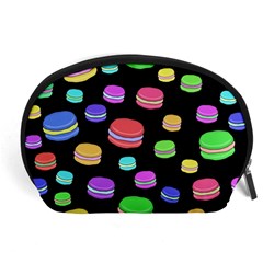 Colorful Macaroons Accessory Pouches (large)  by Valentinaart