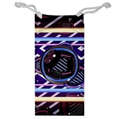 Abstract Sphere Room 3d Design Jewelry Bag by Amaryn4rt