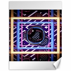 Abstract Sphere Room 3d Design Canvas 12  X 16   by Amaryn4rt