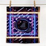 Abstract Sphere Room 3d Design Face Towel Front