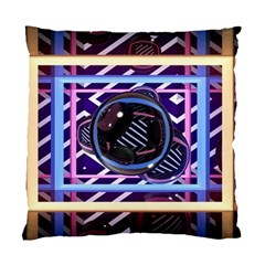 Abstract Sphere Room 3d Design Standard Cushion Case (one Side) by Amaryn4rt