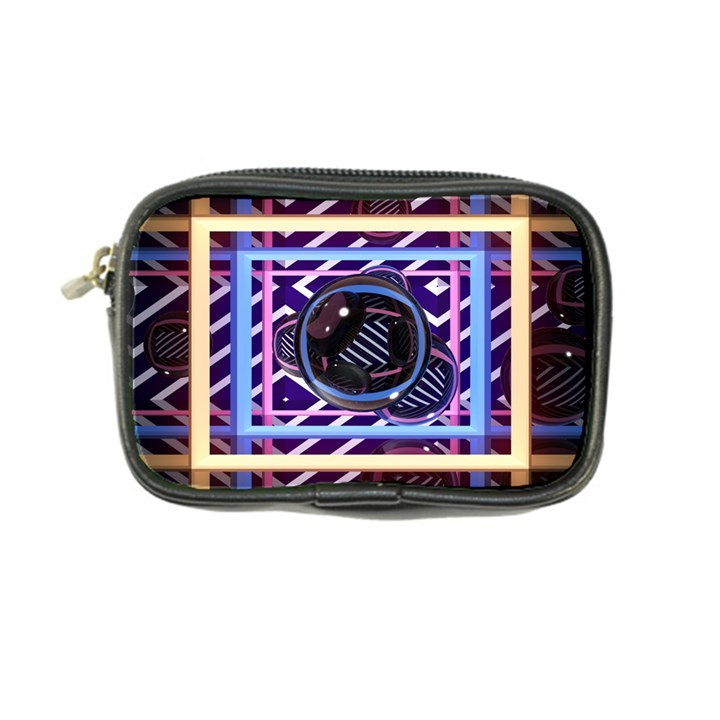 Abstract Sphere Room 3d Design Coin Purse