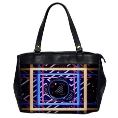 Abstract Sphere Room 3d Design Office Handbags by Amaryn4rt