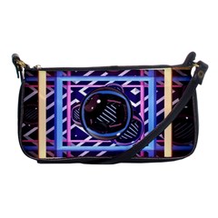 Abstract Sphere Room 3d Design Shoulder Clutch Bags by Amaryn4rt