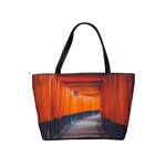 Architecture Art Bright Color Shoulder Handbags Back