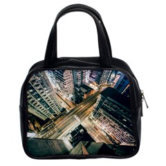 Architecture Buildings City Classic Handbags (2 Sides) by Amaryn4rt