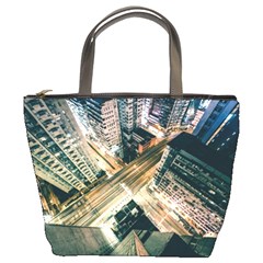 Architecture Buildings City Bucket Bags