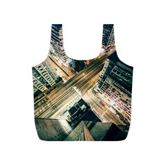 Architecture Buildings City Full Print Recycle Bags (s)  by Amaryn4rt