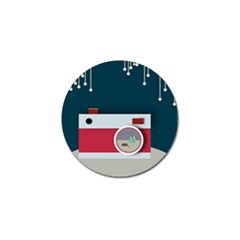 Camera Vector Illustration Golf Ball Marker by Amaryn4rt