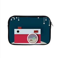 Camera Vector Illustration Apple Macbook Pro 15  Zipper Case