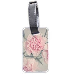 Cloves Flowers Pink Carnation Pink Luggage Tags (two Sides) by Amaryn4rt