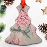 Cloves Flowers Pink Carnation Pink Christmas Tree Ornament (2 Sides) Front