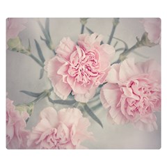 Cloves Flowers Pink Carnation Pink Double Sided Flano Blanket (small)  by Amaryn4rt