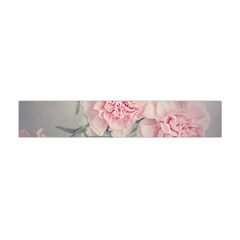 Cloves Flowers Pink Carnation Pink Flano Scarf (mini) by Amaryn4rt