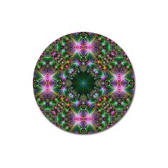 Digital Kaleidoscope Magnet 3  (round)