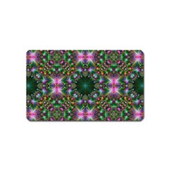 Digital Kaleidoscope Magnet (name Card) by Amaryn4rt