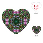 Digital Kaleidoscope Playing Cards (Heart)  Front