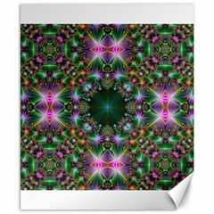 Digital Kaleidoscope Canvas 8  X 10  by Amaryn4rt