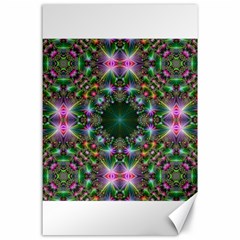 Digital Kaleidoscope Canvas 24  X 36  by Amaryn4rt