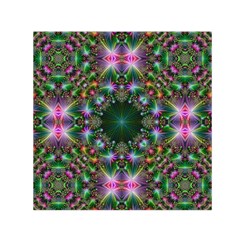 Digital Kaleidoscope Small Satin Scarf (square) by Amaryn4rt