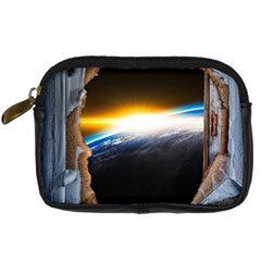 Door Breakthrough Door Sunburst Digital Camera Cases by Amaryn4rt