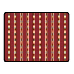 Pattern Background Red Stripes Fleece Blanket (small) by Amaryn4rt