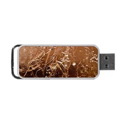 Ice Iced Structure Frozen Frost Portable Usb Flash (one Side) by Amaryn4rt