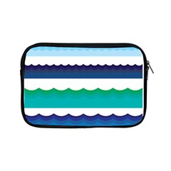 Water Border Water Waves Ocean Sea Apple Ipad Mini Zipper Cases by Amaryn4rt