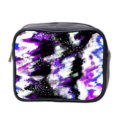 Abstract Canvas Acrylic Digital Design Mini Toiletries Bag 2-side by Amaryn4rt