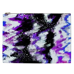 Abstract Canvas Acrylic Digital Design Cosmetic Bag (xxl)  by Amaryn4rt